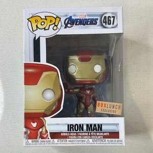 Funko Pop Iron Man #467 Marvel Avengers BoxLunch Exclusive